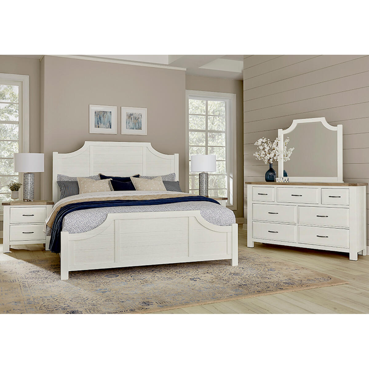 Maple Road (Soft White/Natural Maple) – NC Furniture and Mattress ...