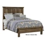 Artisan & Post Maple Road Mansion Bed with Low Profile Footboard in Maple Syrup