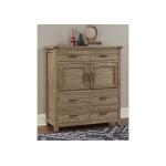 Centennial Solids Highlands Door Chest 6 Drawer 2 Door