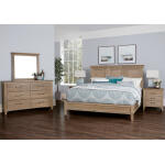 LMCO Home Passageways Mansion Bed with Low Profile Footboard in Deep Sand - Image 2