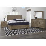 Artisan & Post Cool Rustic Manison Bed with 2 Side Storage in Stone Grey - Image 2