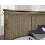 Artisan & Post Cool Rustic Manison Bed with Platform Base in Stone Grey - Image 3