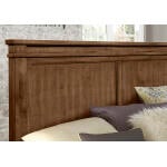 Artisan & Post Cool Rustic Manison Bed with Platform Base in Amber - Image 3