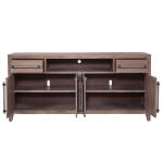 Aurora Weathered Gray 68-Inch TV Console - Image 2