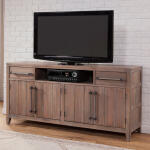 Aurora Weathered Gray 68-Inch TV Console - Image 4