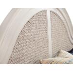 Rodanthe Queen Woven Bed in Dove White 3910-50WOWO - Image 2