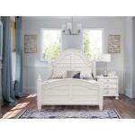 Rodanthe King Panel Bed in Dove White 3910-66PNPN - Image 3