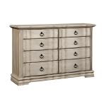 Rustic Hill 8 Drawer Storage Dresser