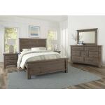 Sawmill Saddle Grey Louver Bed - Image 2