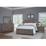Dovetail King Board & Batten Bed Mystic Grey - Image 3