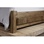 Dovetail Cal King Poster Bed W/ 6x6 FB 752 Natural - Image 2