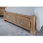 King Poster Bed w/ Poster FB Sun Bleached White - Image 3