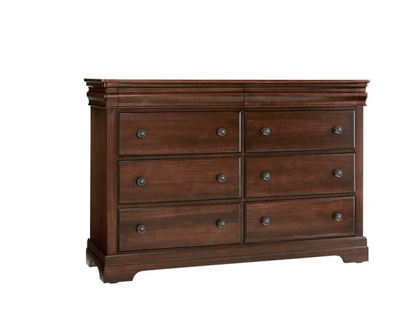 Vista Dresser 8 Drawer Warm Cherry Dressers Vaughan Bassett