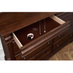 Vista Chest 5 Drawer Warm Cherry - Image 3
