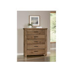 Yellowstone 5 Drawer Chest Chestnut Natural - Image 3