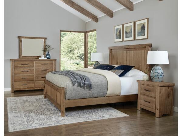 Youth Queen American Dovetail Bed 782-558-855-922 - Image 3