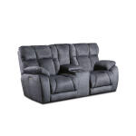 Wild Card Power Headrest Loveseat with Console