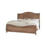 Cool Farmhouse Sleigh Bed Natural CF