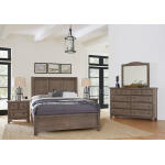 Cool Farmhouse Panel Bed Grey CF - Image 3