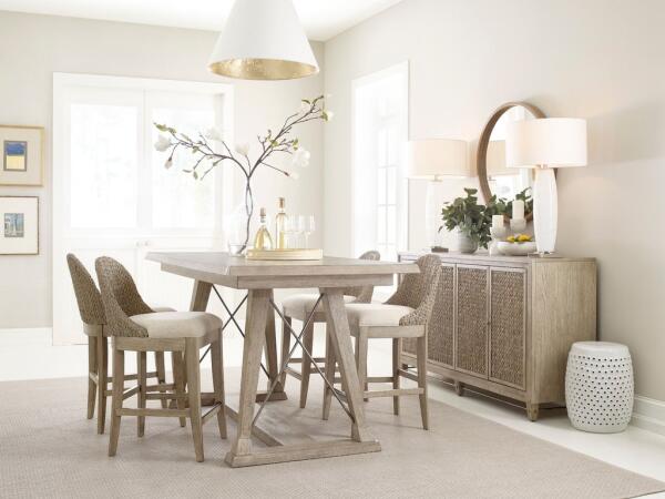 Vista Bova Woven Stool - Image 2