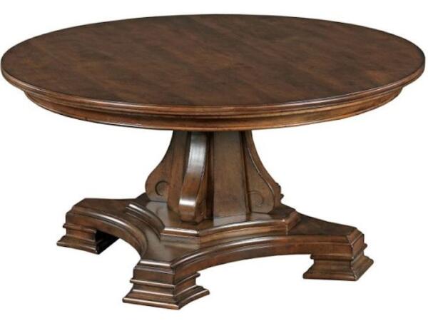 Portolone Pedestal Cocktail Table