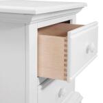 Cottage Traditions Eggshell White Drawer Nightstand - Image 2