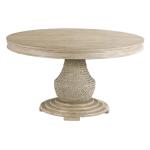Vista Largo Round Dining Table Complete