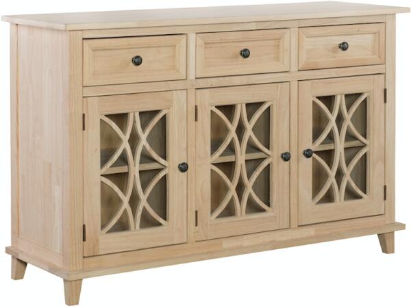 B-5218AB Lacy Buffet Dining Storage Customizable