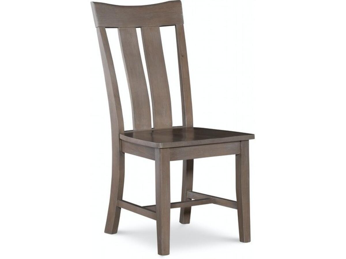 Ava Chair in Taupe Gray Chairs & Benches John Thomas Furniture 2