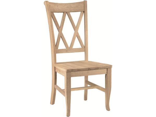 Double X Back Chairs & Benches Customizable