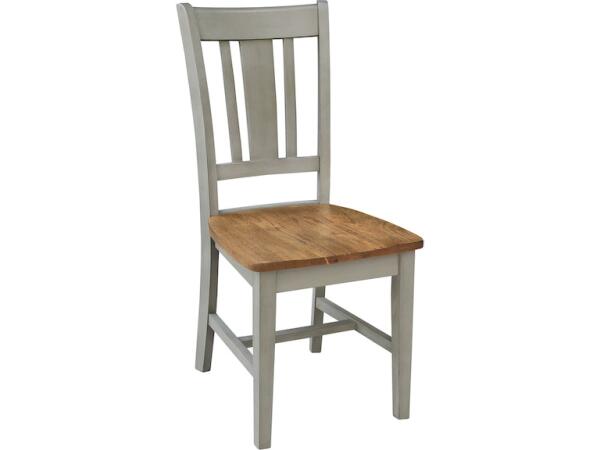 San Remo Hickory / Stone Chairs & Benches John Thomas Furniture