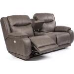 Velocity Power Headrest Loveseat with Console - Image 3
