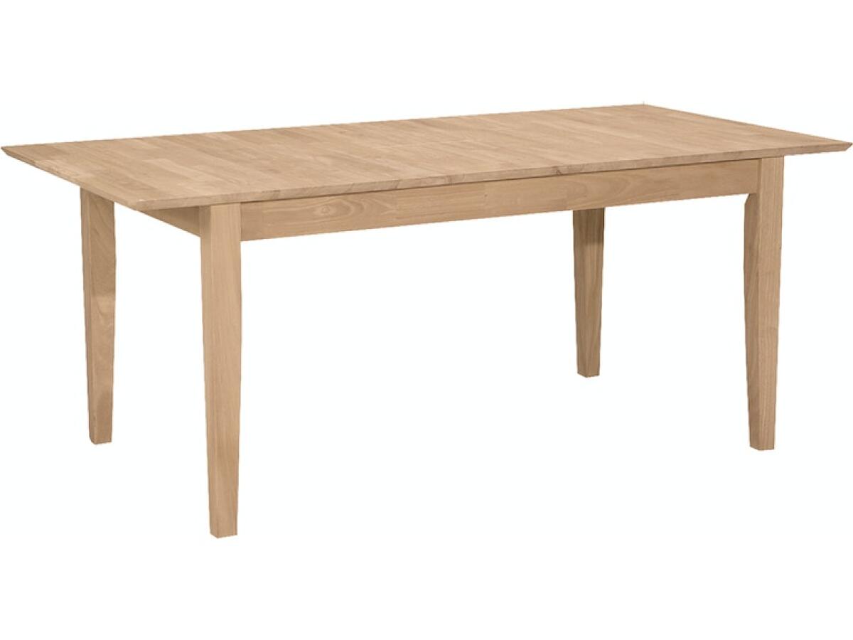 Butterfly Leaf Extension Table w/ Shaker leg Tables Customizable 5