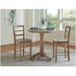 Madrid Stool in Taupe Gray