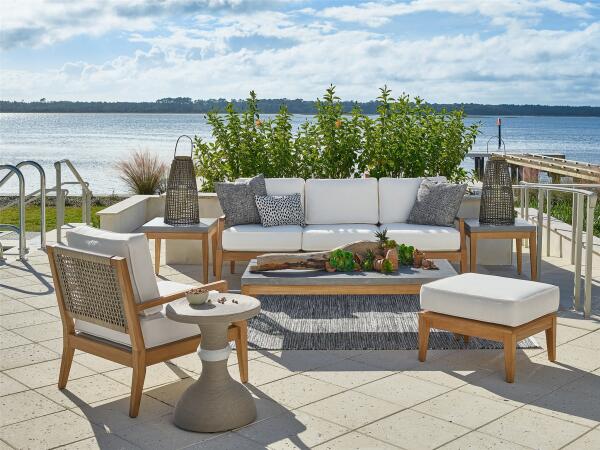 Coastal Living Outdoor Chesapeake Cocktail Table - Image 5