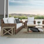 Coastal Teak X End Table - Image 4