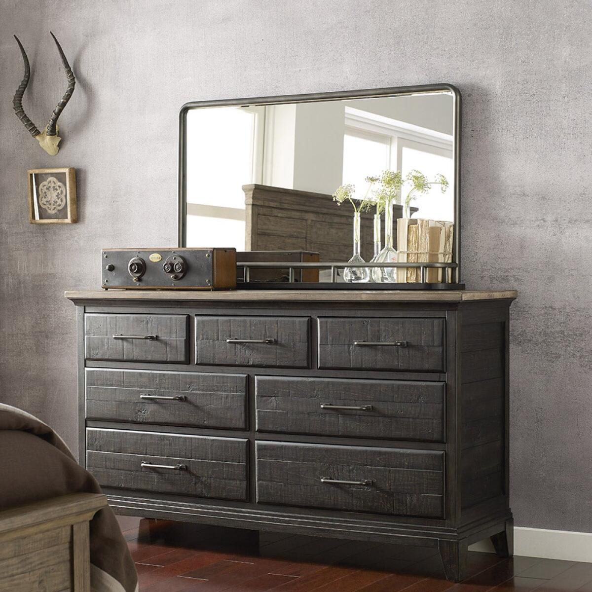 Plank Road Westwood Landscape Mirror Mirrors La-Z-Boy 4