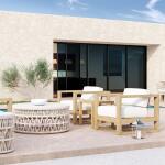 Coastal Teak Club Chair - Image 5