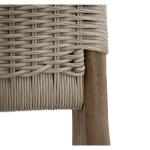 Coastal Teak Cushionless Accent Chair - Image 5