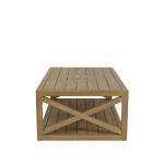 Coastal Teak X Coffee Table - Image 2