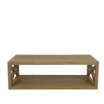 Coastal Teak X Coffee Table - Image 3