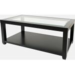 Urban Icon Rectangle Castered Cocktail Table Black Cocktail & Coffee Tables Jofran 5