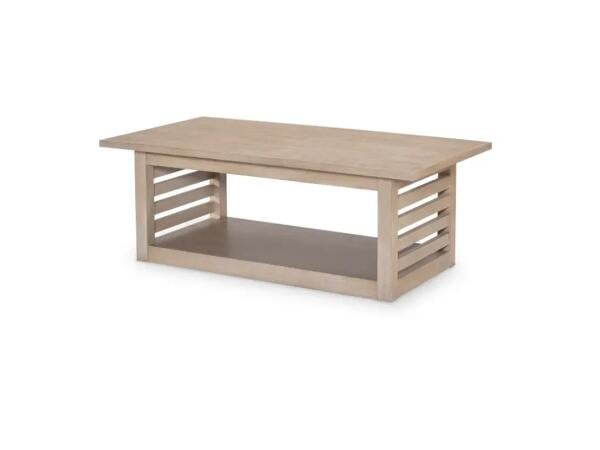 Edgewater Soft Sand Cocktail Table Cocktail & Coffee Tables Legacy Classic Furniture