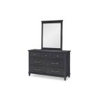 Flatiron Mirror in Black - Image 2