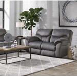 Power Play Double Reclining Loveseat W/ Console & Hidden Cupholders
