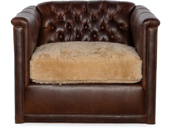 Jaden Swivel Tufted Chair 8-Way Tie 517-25SW - Image 2