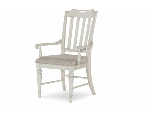 Brookhaven Slat Back Arm Chair Chairs & Benches Legacy Classic Furniture 4
