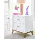 Chelsea Night Stand With Decorative Lattice - Image 3