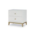 Nightstand W/ Lattice