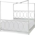 Cinema by Rachael Ray Metal Canopy Bed Queen